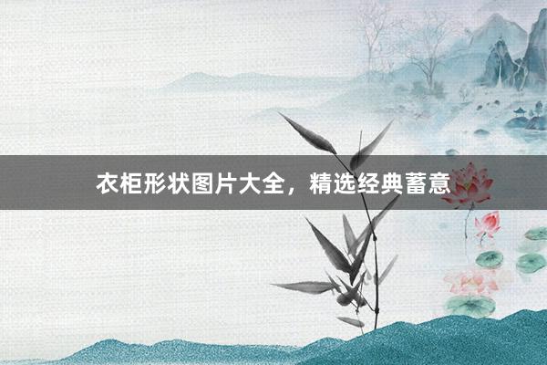衣柜形状图片大全,精选经典蓄意