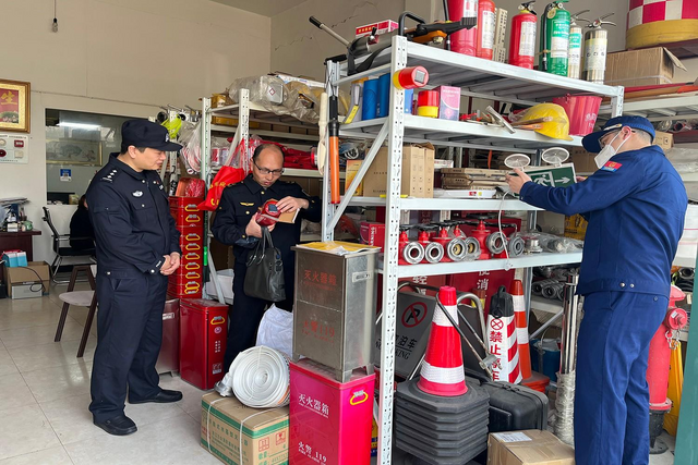 桐庐县开展消防产品联合执法大检查